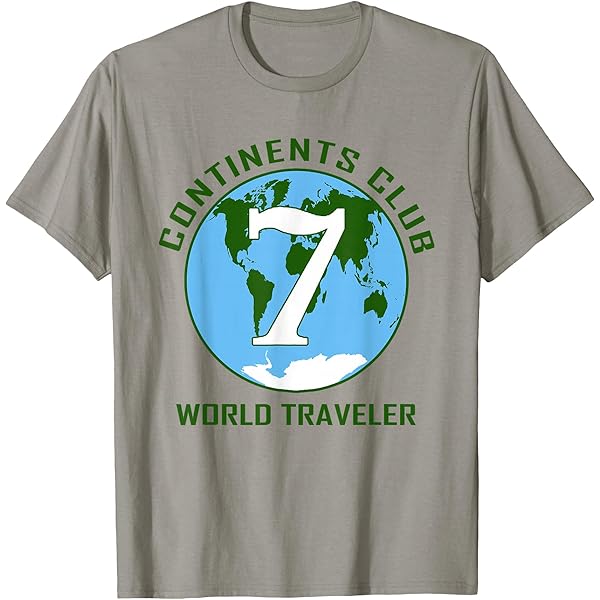 Amazon.com: World Traveler - Seven Continents - 7 Continents Club